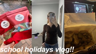 school holidays vlog!!