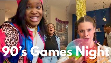 Ultimate 90s Theme Birthday Party 🎉 Games Night + Karaoke Highlights!