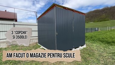 Cea mai simpla si ieftina metoda de a face o magazie de gradina sau santier fara temelie