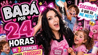24 Hrs sendo babá cai no NOVO GOLPE ...