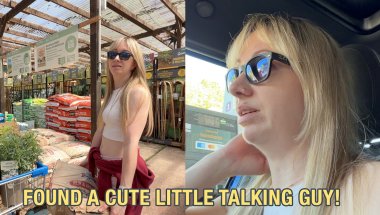 I Manage To Find All The Chatty Animals! Even At The Garden Center!
