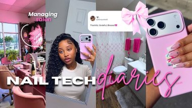 vlog ♛ managing nail salon 🎀 + chit chat + maintenance 💅🏽, LOST my camera!!