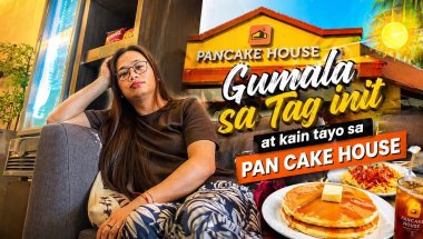 GUMALA SA TAG INIT! KAIN TAYO SA PANCAKE HOUSE FOR LUNCH! | abrilalegaga