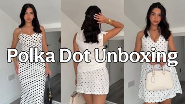 Polka Dots Are Back? Trying Viral Sets from SHEIN 🤍🖤
