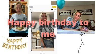 Happy Birthday too me 🎂