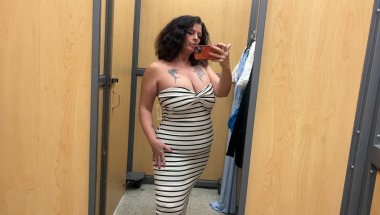 At the Ross #fittingroomtryon  #clothingtryon  #clothing #shear