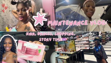 MAINTENANCE DAY VLOG ✨ Hair, Braces, Doctor Appointment + Dentist Story Time & Cap/Gown Pickup 🎓