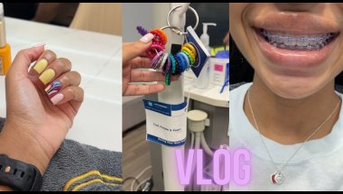 VLOG | NAIL APPT + 9 MONTH BRACES UPDATE