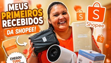 MEUS PRIMEIROS RECEBIDOS Shopee #shopee
