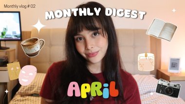 Cozy April Vlog ☕️ Book Wrap-Up & My Skincare Routine