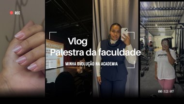 VLOG BEM CORRIDO DO SIMPÓSIO DA FACULDADE + COMO PERDI PESO FAZENDO ACADEMIA 😮‍💨💙