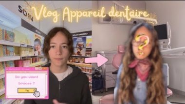 ON ME POSE MON APPAREIL DENTAIRE ! 🥲 (gros stress + haul sephora)