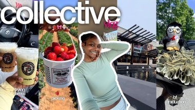COLLECTIVE VLOG : trying 7brew, strawberry picking, bf graduating, braces update, and more!