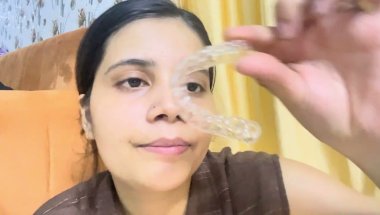 Unbox my invisible retainer #dentist #viral #youtube #teeth #viral video#retainer
