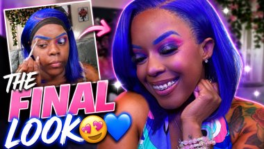 Turning Myself Into a BLUE BADDIE 💙