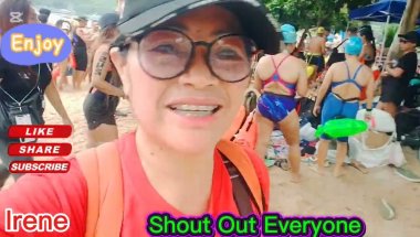 Mag Swimming Lesson at Nood na Rin ng swimming Race@irenecerillochannel6263
