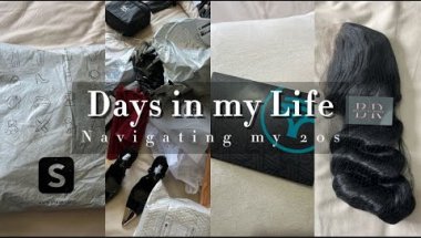 NAVIGATING MY 20s || SHEIN haul || Braces Appointment || New Wig
