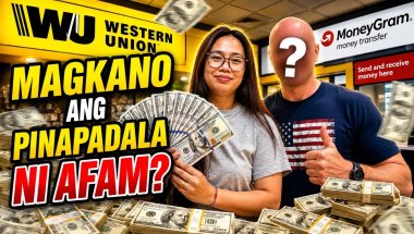 MAGKANO ANG PINAPADALA NI AFAM! | abrilalegatavlogs