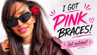 I got PINK BRACES!🩷 just switched | SANDRA BUICA