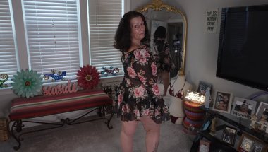 Yard Sale finds and a special gift. #clothingtryon #clothing #yardsalefinds