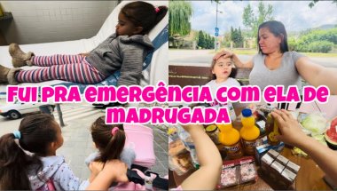 Levamos ela pra emergência de madrugada, vida real com 3 crianças morando na Espanha 🇪🇸