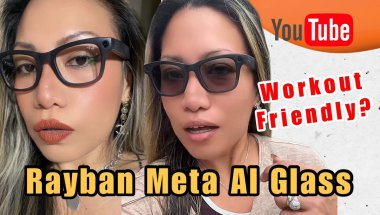 Unboxing, Review & experience Rayban Meta AI transition glasses as a fitness professional & vlogger