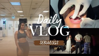 VLOG: Beach Night & Back to the Grind | Real Life Vlog| Braces Adjustment | Get to know people 🙀